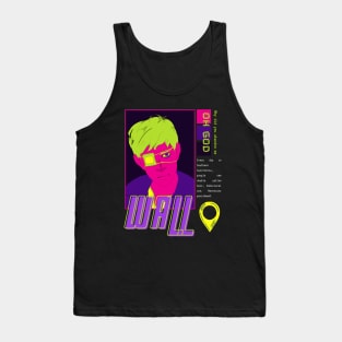 Southern California - Cyberpunk Weird Bad Translation Tank Top